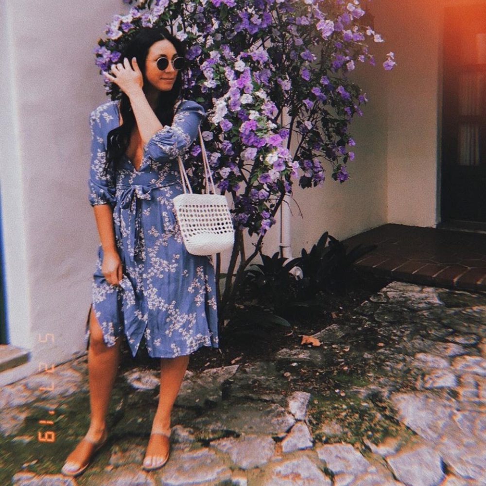 LAST ONE Faithfull the Brand Chloe Midi Dress NWT - Picture 13 of 16